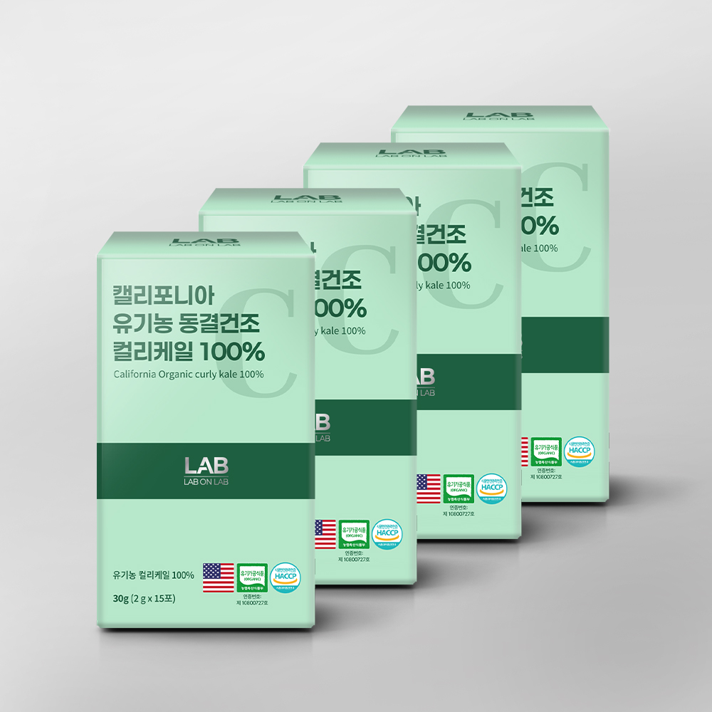 랩온랩 유기농 동결건조 컬리케일 100% 2g 15포, 1개 - 상세 이미지 5