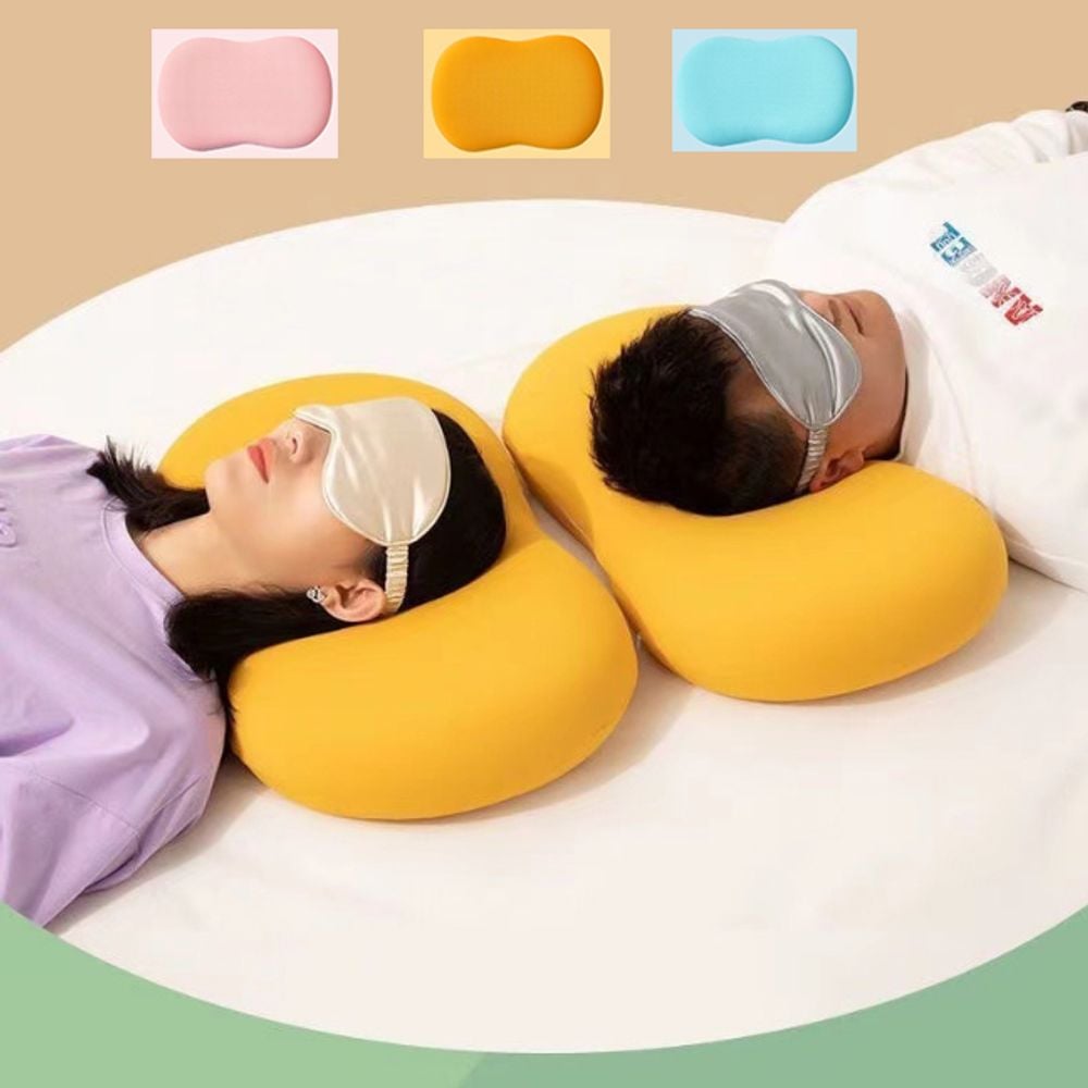 키밍 메모리품 마약베개 구션 캠핑 목침 허리베개 35x55cm 650g