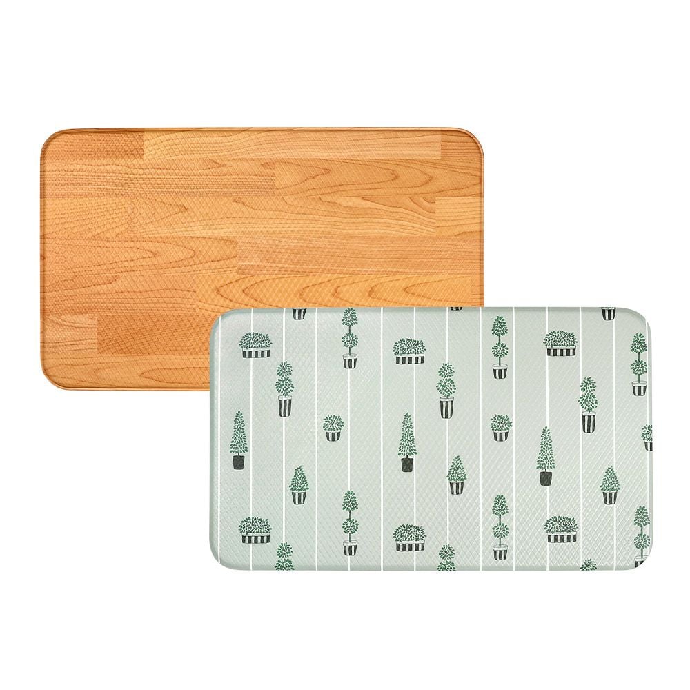 주방 발매트 국산 고밀도 PVC 양면매트 10T 소 44x75 양면주방매트