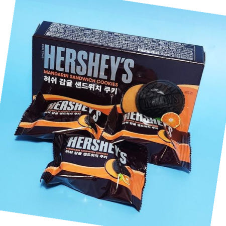 제주 제주를 만난 허쉬 감귤 샌드위치 쿠키 1박스 75g