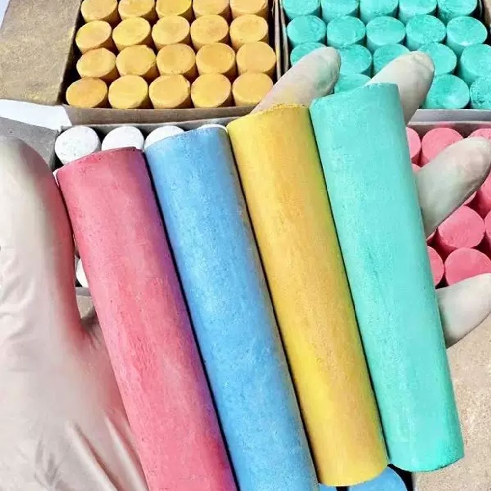 파셀몰 큰 두꺼운 원형 색상 없는 먼지 굵은 선박 A. 색깔 된 4 개의 상자 80 조각 - 상세 이미지 2