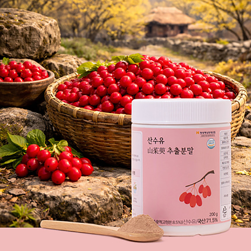 산수유 열매 효능 분말 가루 먹는법 400g - 상세 이미지 3