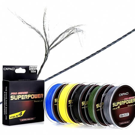 크로스오버 합사 낚시줄 100m 줄 낚시 제품 라인 캠핑 장비 피싱 루어 바이 스틱