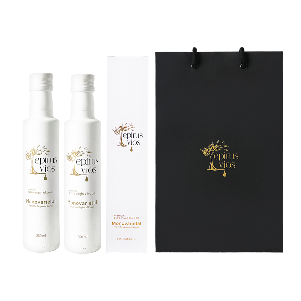 에피루스 비오스 프리미엄 엑스트라버진 그리스 올리브 오일(산도 0.2대) 250ml, 2개 - 상품 이미지