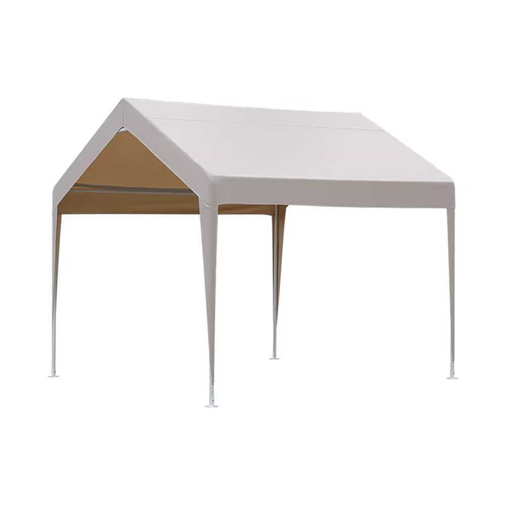 캐노피 천막 행사용 운동회 가제보 옥상 텐트 농막 3x3m 3x3m 아이보리 / 측면 미포함 - 상품 이미지