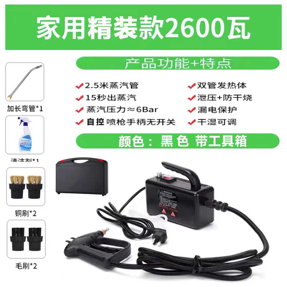 고온 스팀 세척기 분사기 핸디형 해빙기 청소기 세차 2600W 기본형 이미지 8