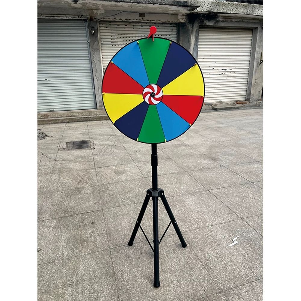 파셀몰 럭키휠 소품 게임 스탠딩형 돌림판게임 A. B형 40cm 턴테이블 스크린화이트보드펜 - 상세 이미지 4