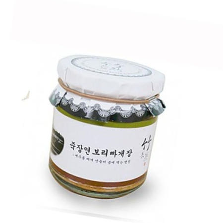 농수산물 죽장연 보리 빠개장 250g(유리)