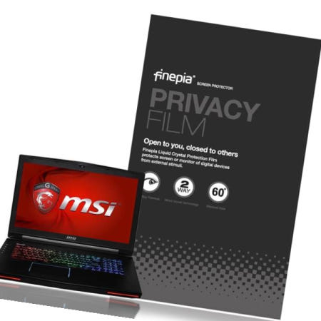 시선차단필름 MSI Sword 사생활보호필름 GF76 B13VFK