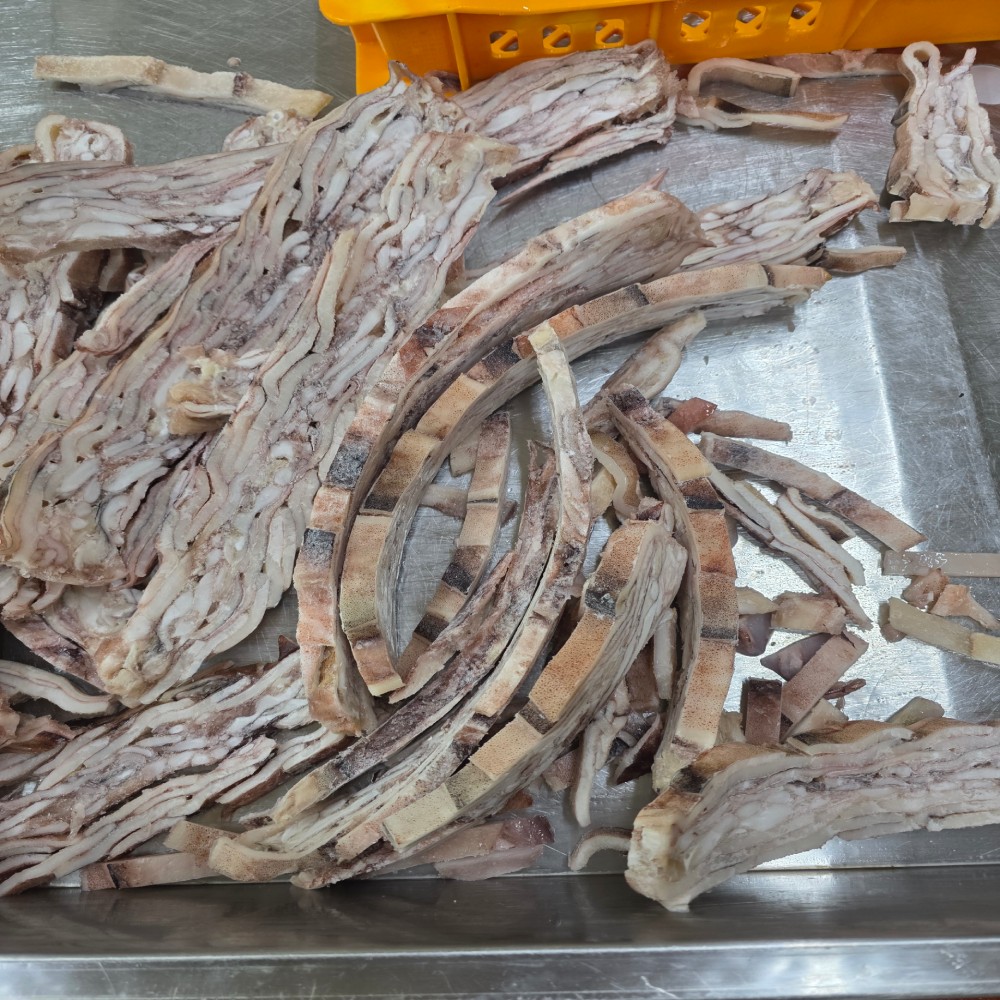 국산 냉동 오징어채 4kg 포크오징어채 손질 절단 막채 - 상세 이미지 2