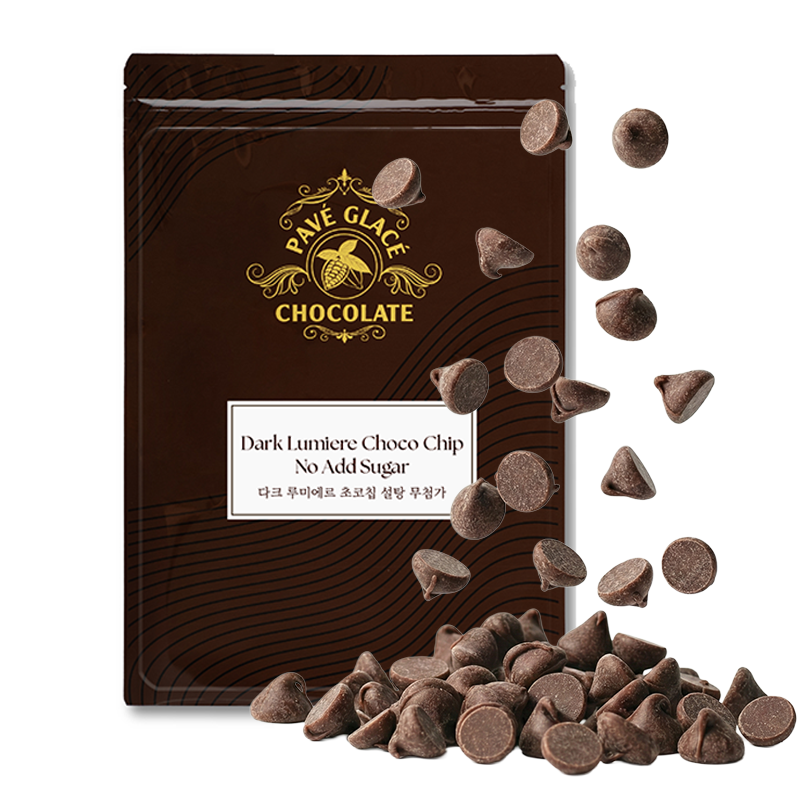 다크초코칩 제로슈가 초콜릿 다크, 100g, 1개 - 상품 이미지