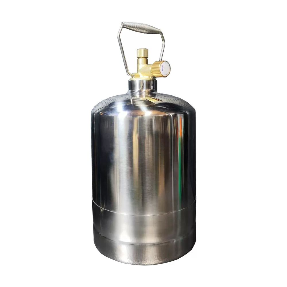 파셀몰 스테인레 A. 2L 일반1.0mm 공기탱크 5세대 신형밸브 공기충전라인 보관백 - 상품 이미지
