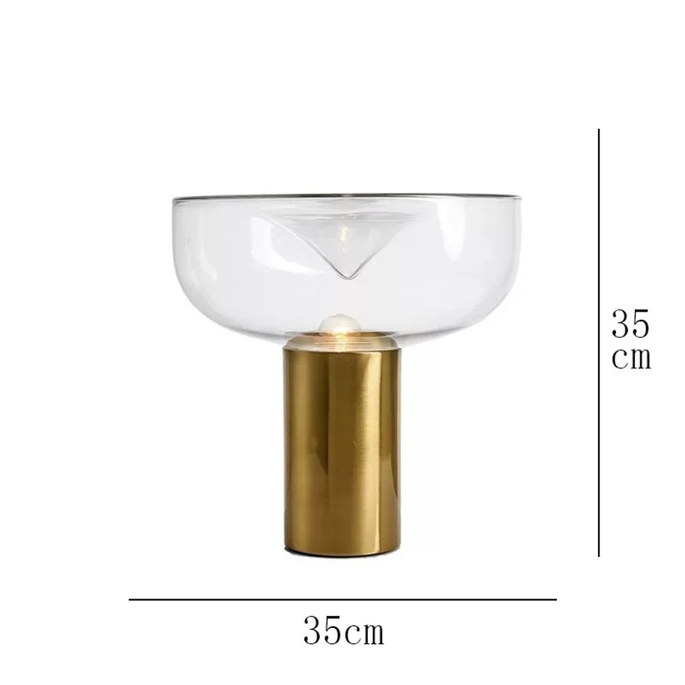 램프 책상 조명 직경37c A. 11인치 코냑 색상 따뜻한 조명 버튼 스위치, A. 다른 - 상세 이미지 2