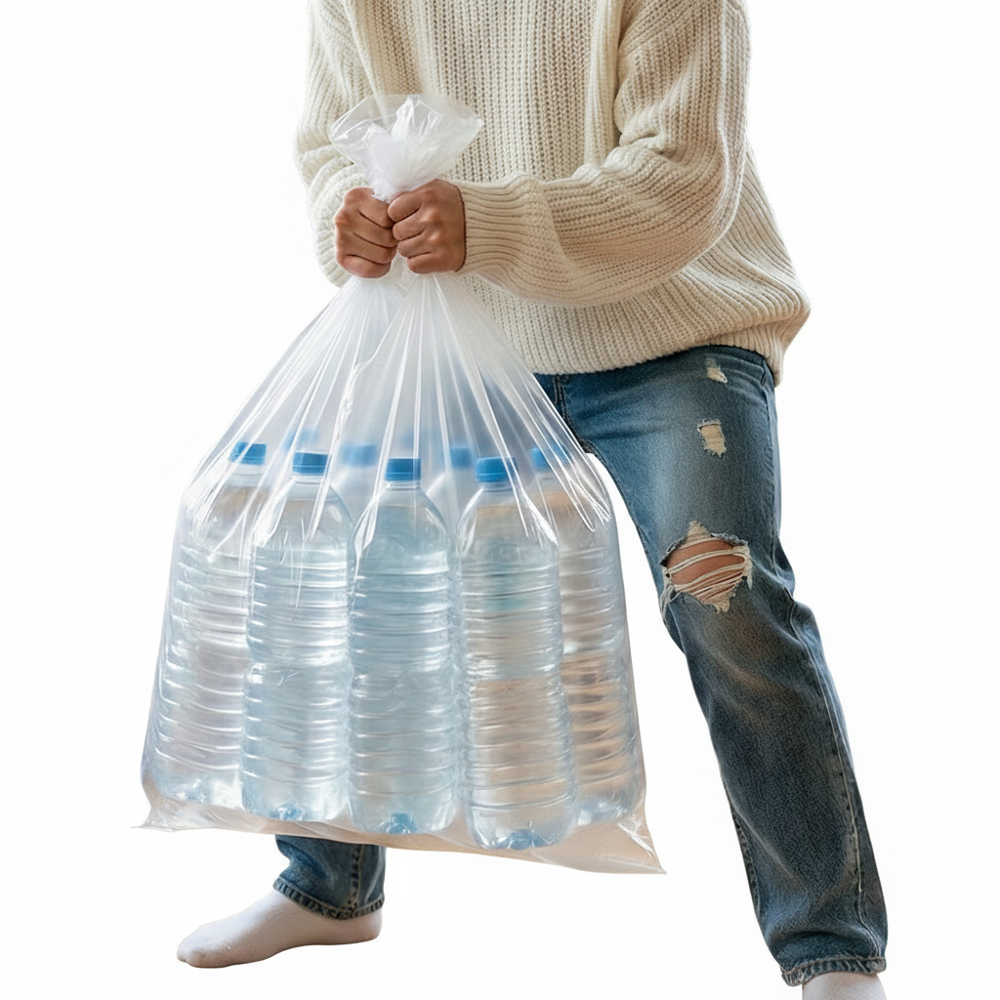 대형 두꺼운 비닐봉투 PE 김장비닐 질긴 이삿짐 유아용품 보관 봉투