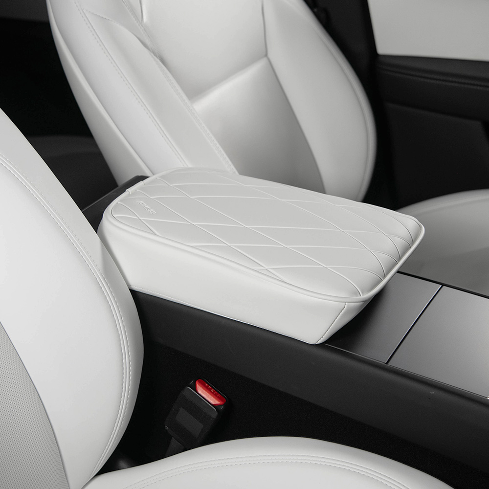 아임반 테슬라 모델 Y 주니퍼, 모델 3 전용 콘솔쿠션 자동차 팔쿠션 팔걸이 쿠션 제품 이미지