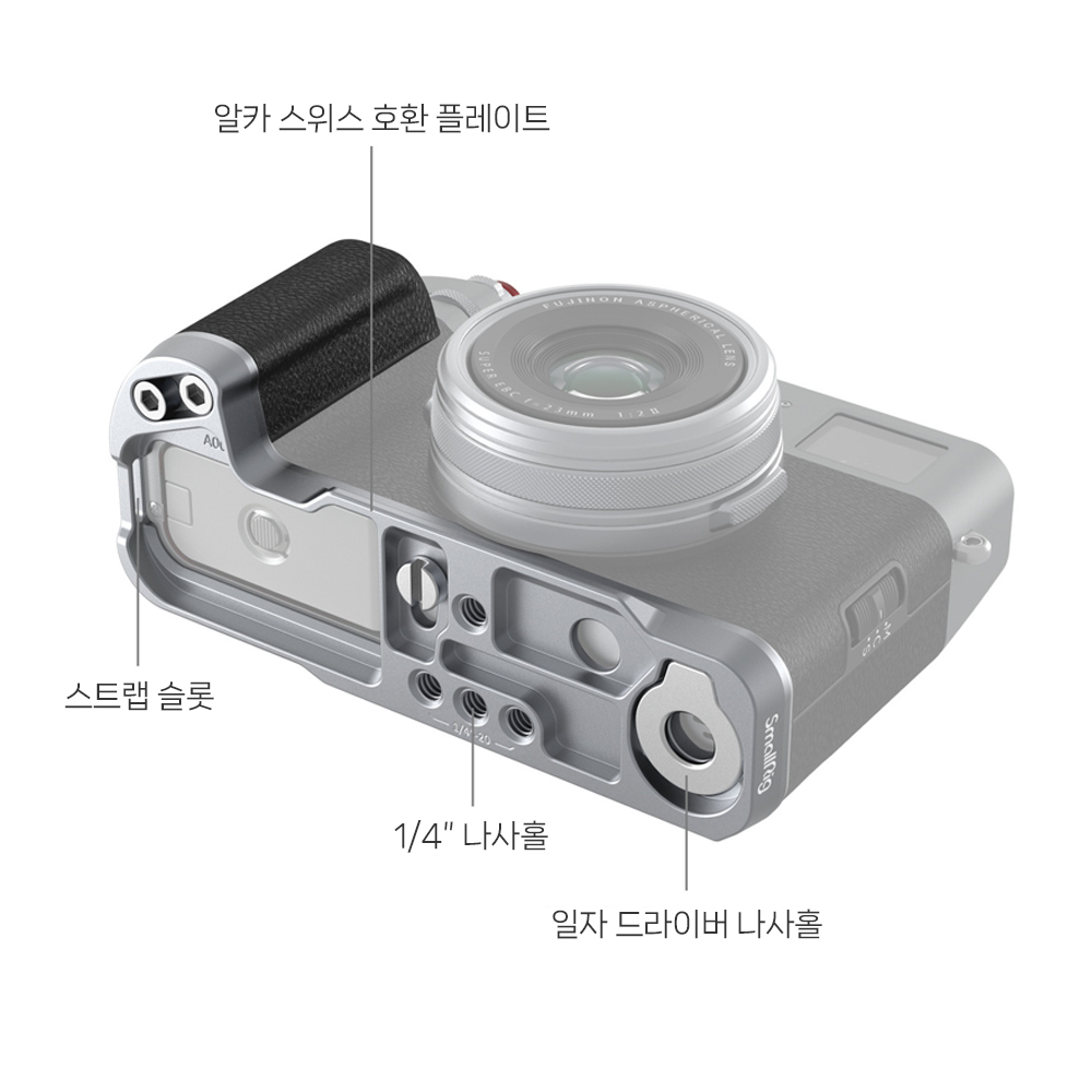 스몰리그 5434 캐논 EOS R50 V 퍼 윈드스크린 키트 2pcs - 상세 이미지 5