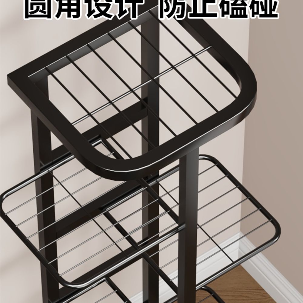 파셀몰 거실화분선반 베란다화분걸이 거실화분정 A. 흰색 4개의 트레이가 있는 3개 층초고 - 상세 이미지 5