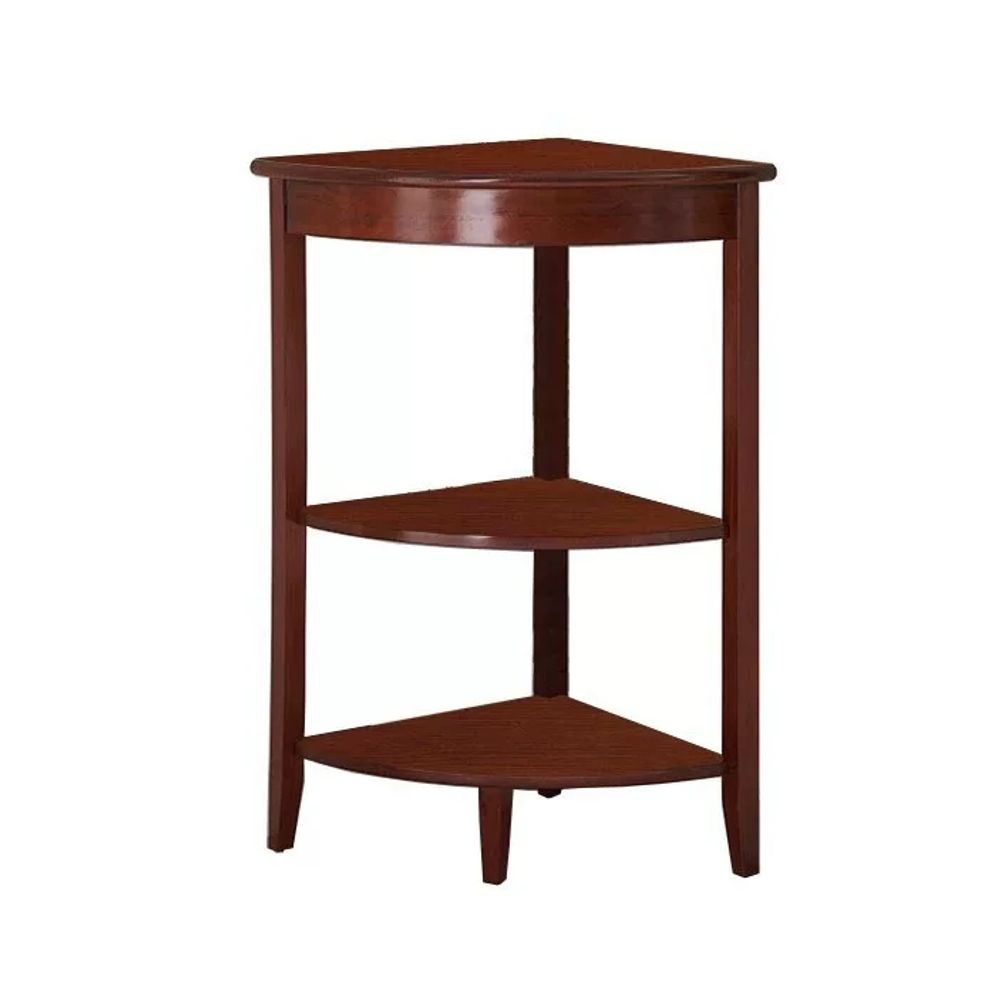 코너 협탁 선반 커피 디자인 미니 거실 사이드 월넛 A. 호두색 소형 333361.5cm - 상품 이미지