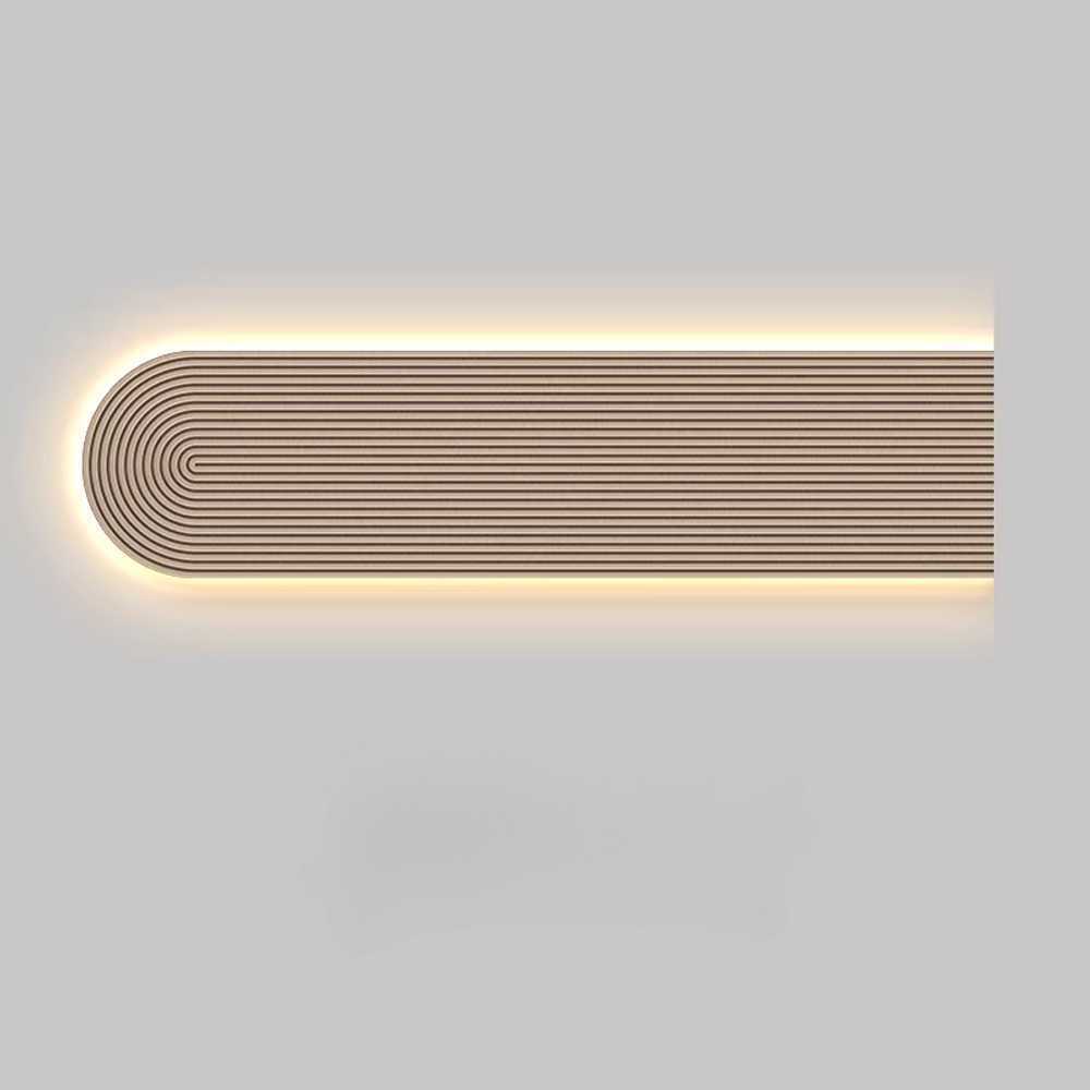 벽장식 인테리어 모던 디자인 카페 벽데코 오너먼트 A 120x30cm 전원 연결형 리모컨 - 상품 이미지