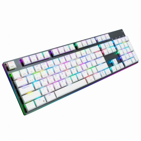 마이크로닉스 MANIC K940 RGB  초슬림 기계식 카일 초콜릿축 (적축)