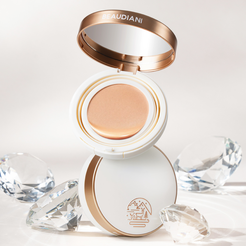 [SET] 뷰디아니 촉촉한 파운데이션 윤광커버쿠션 승무원팩트 글로우 리필세트 SPF50+ 제품 이미지