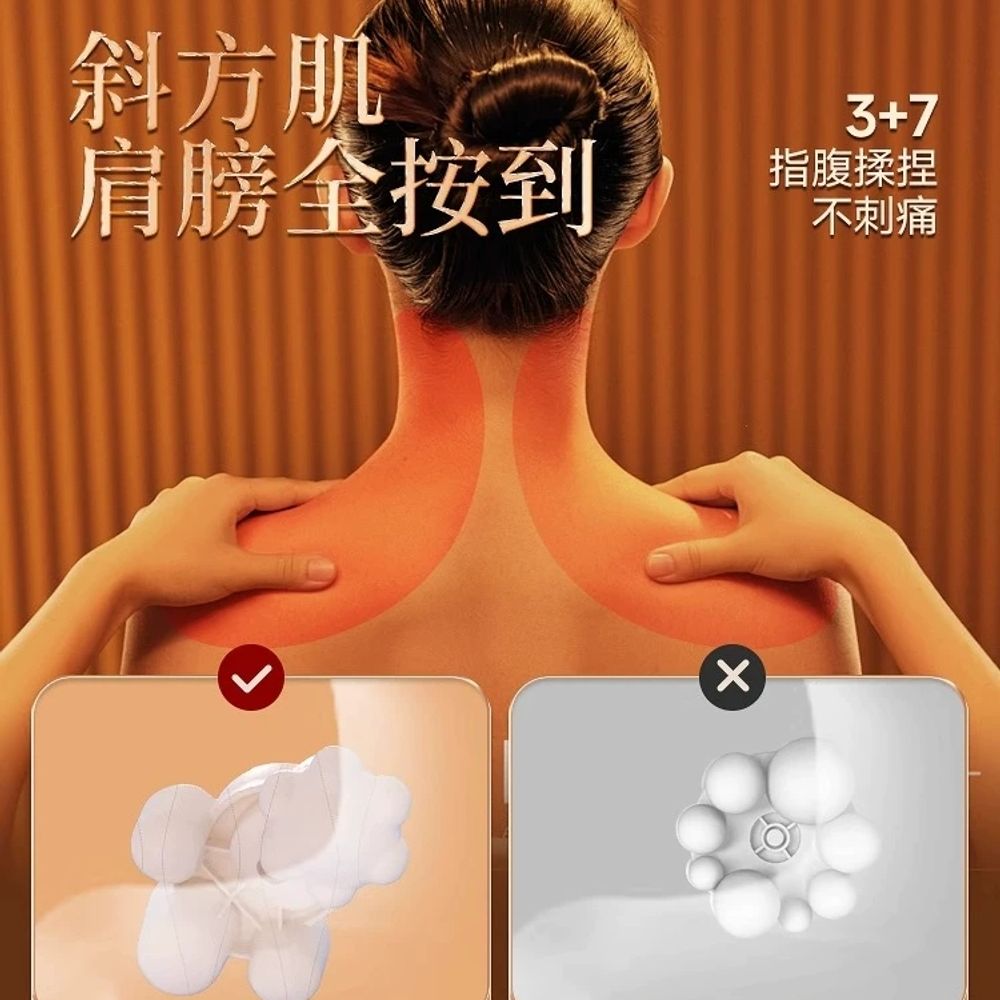 목견 넥보호 일자 거북 스트레칭 베개 견인 A. 업그레이드된 뜸치료 버전 안정적 견인 - 상세 이미지 3