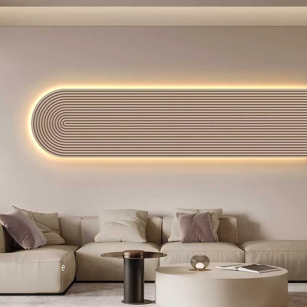 벽장식 인테리어 모던 디자인 카페 벽데코 오너먼트 A 120x30cm 전원 연결형 리모컨 이미지 6