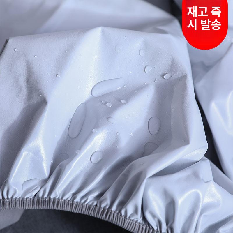 매트리스 커버 진드기방지 방수 침대커버 라텍스 사계절 매직그레이 표준 120cmx200cm - 상세 이미지 2