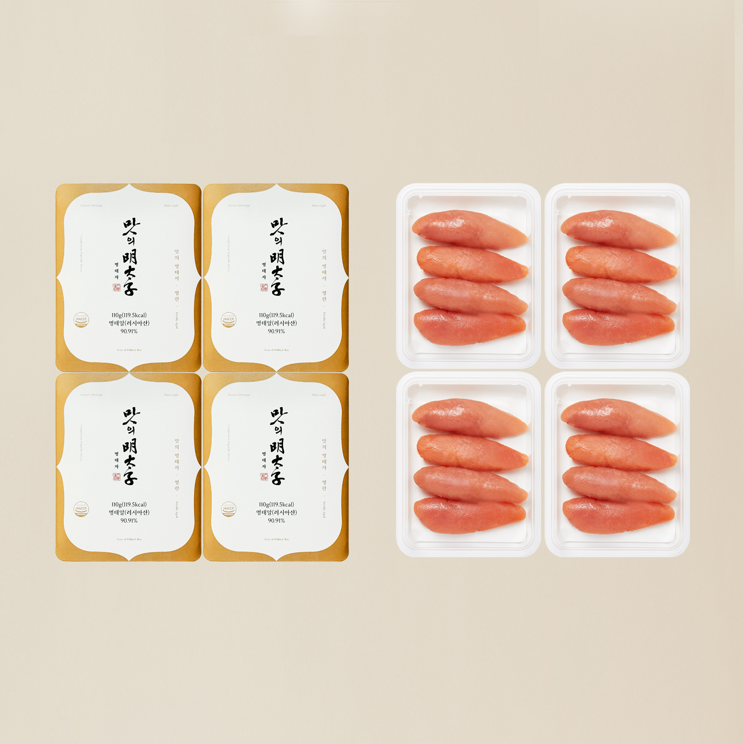 맛의명태자 더밸류 선물세트 B호 (실속명란110g 4팩) - 상세 이미지 2