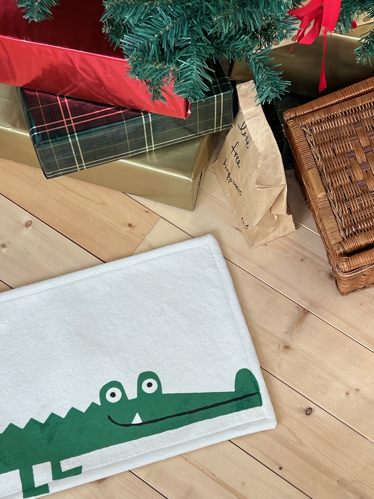no41 사계절 워셔블 단모 인테리어 카페트 디자인 러그 악어그림 발매트 40x60cm 이미지 6