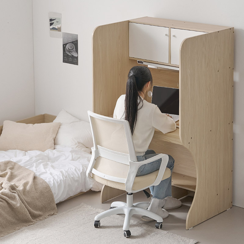 e스마트 마루 와이드 1인 가정용 독서실책상 H1500