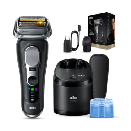 BRAUN 시리즈 9 PRO+ 울트라 씬 전기면도기 9660cc