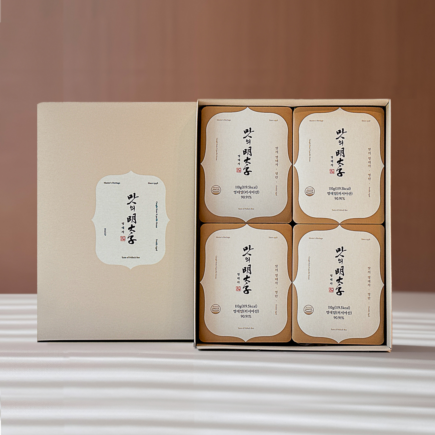 맛의명태자 더밸류 선물세트 B호 (실속명란110g 4팩) - 상품 이미지
