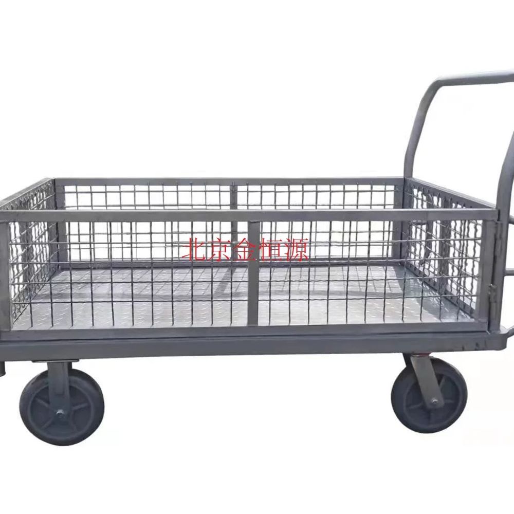 파셀몰 접이식 무소음 바퀴 두꺼운 확장형 울 A. 가드레일 126X80CM 6인치 나일론 - 상세 이미지 2