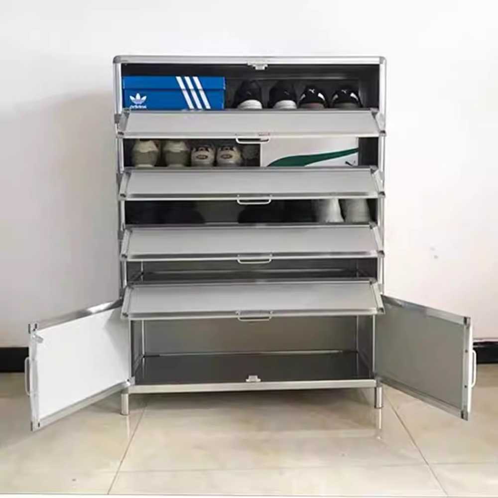 스텐 신발장 철제 숙소 대형 사무실 창고 공장 방수 65x110cm - 상세 이미지 3