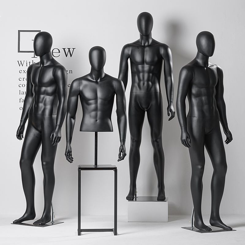 블랙 마네킨 옷가게 마네킹 남성 전신 피팅용 남자 - 상세 이미지 5