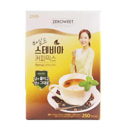 펄세스 마일드 스테비아 커피믹스 9.5g X 250개