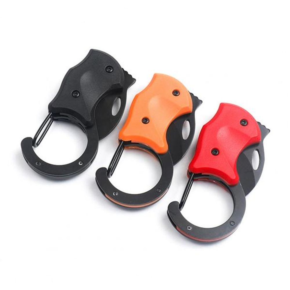 휴대용 접이식 스테인레 A. 주황색빨간색, A. 60 미만, A. 8cm, A. 3.4cm - 상품 이미지