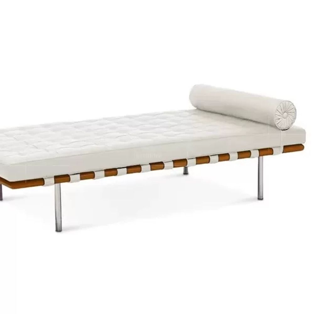 바르셀 데이베드 Daybed 가죽소파 83c A. 120x48x40CM 길이 너비 및 높이 - 상세 이미지 3