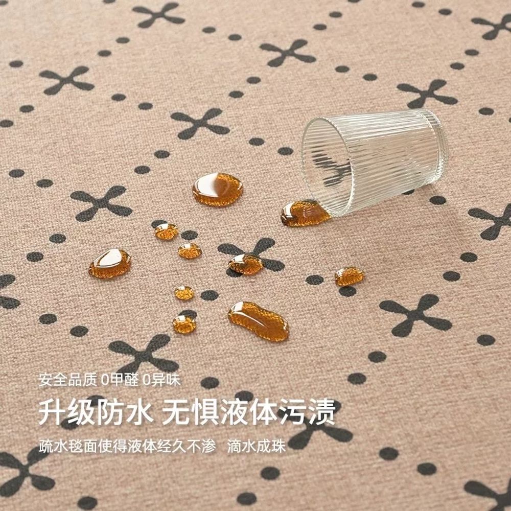 프레임 단모 대형 A. 고대 운율 노란색 실크 01, A. 200x300cm 루프벨벳 소재 - 상세 이미지 4