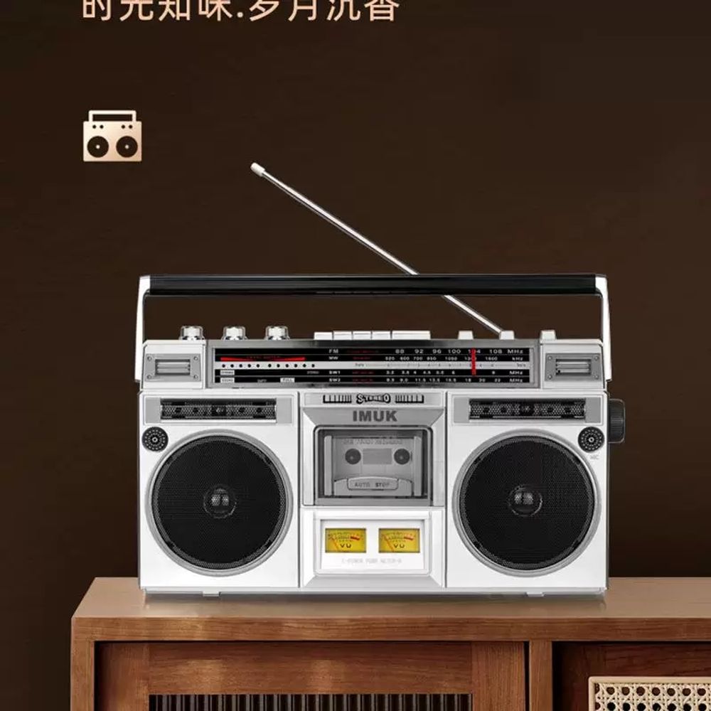 파셀몰 레트로 카세트플레이어 오디오 테이프 휴대용 라디오 A. IMUKMK910 - 상세 이미지 4