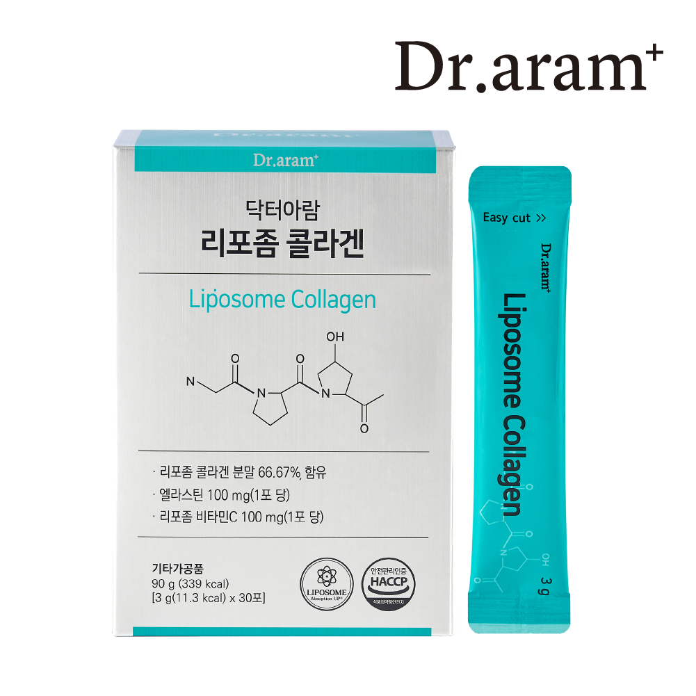 닥터아람 콜라겐 리포좀 엘라스틴 3g x 30포 제품 이미지