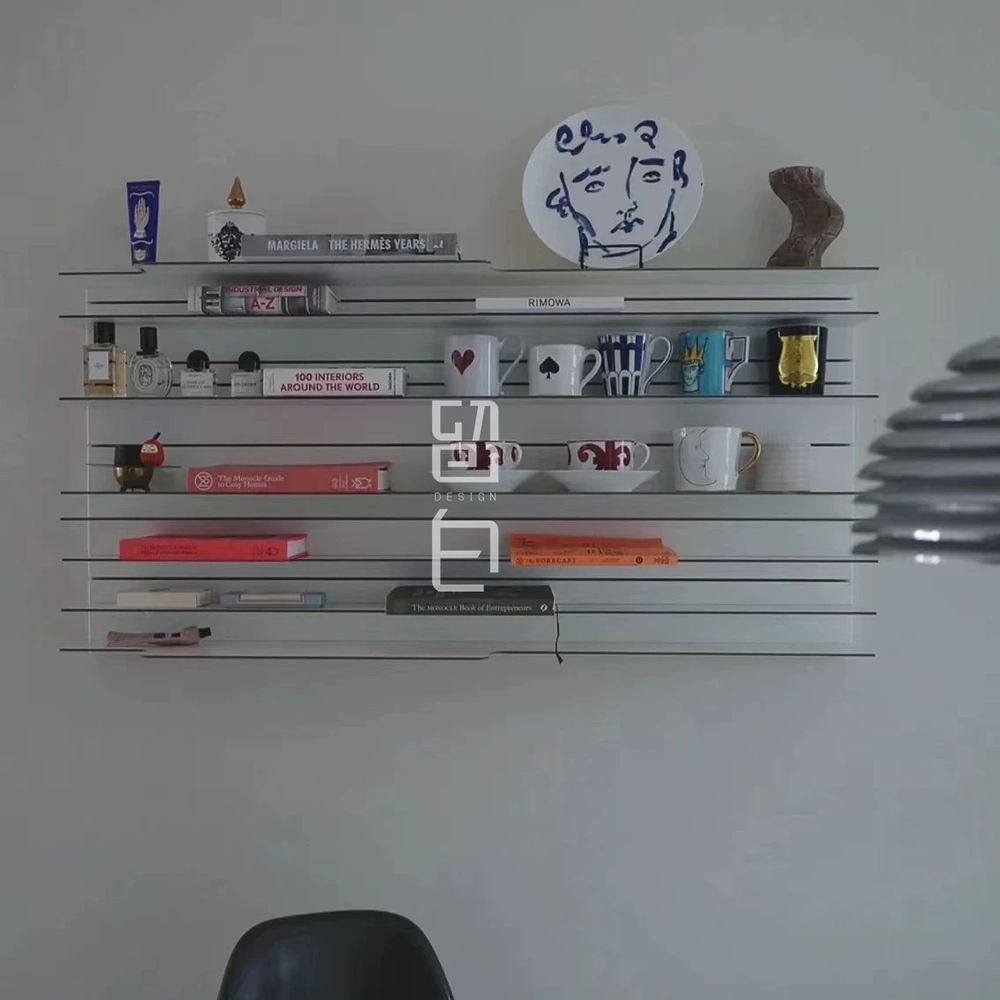페이퍼백 모듈 벽선반 아트월 조립 진열대 벽장식 시스템 책장 W6 A. 흰색 30x60cm - 상세 이미지 4