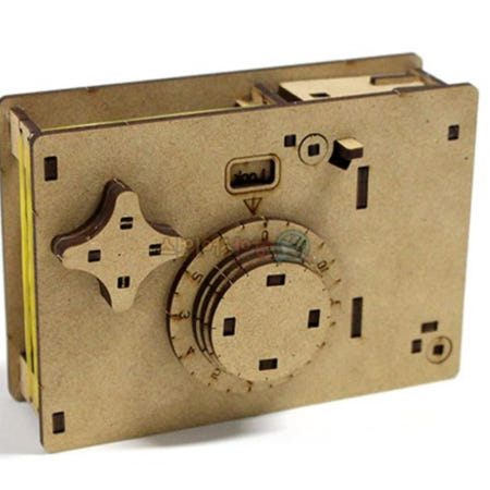 오픈과학 협력사 우드 비밀번호 다이얼금고 만들기 교구 실험 키트 스토리텔링 수업교재 초등장난감