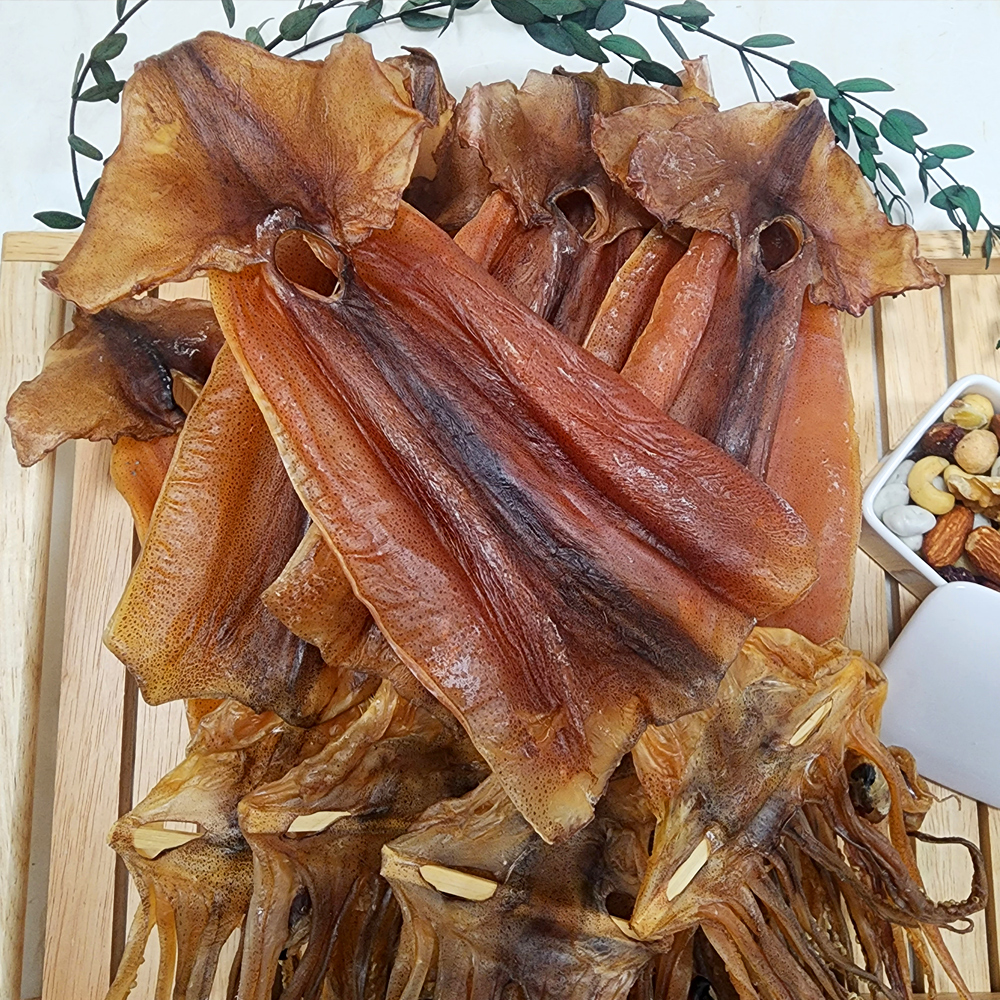 쫄쫄이오징어 반건조 오징어 500g내외 10-11미 간식 맥주 마른 안주 - 상세 이미지 2