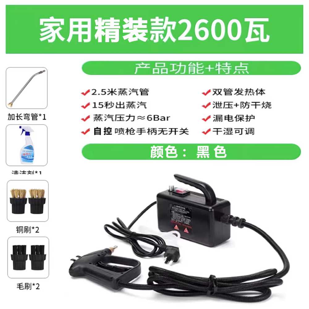 고온 스팀 세척기 분사기 핸디형 해빙기 청소기 세차 2600W 기본형 이미지 6