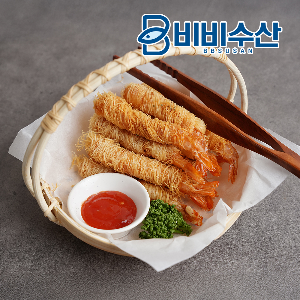 카다이프 새우튀김 250g 바삭한 왕 새우튀김 - 상품 이미지