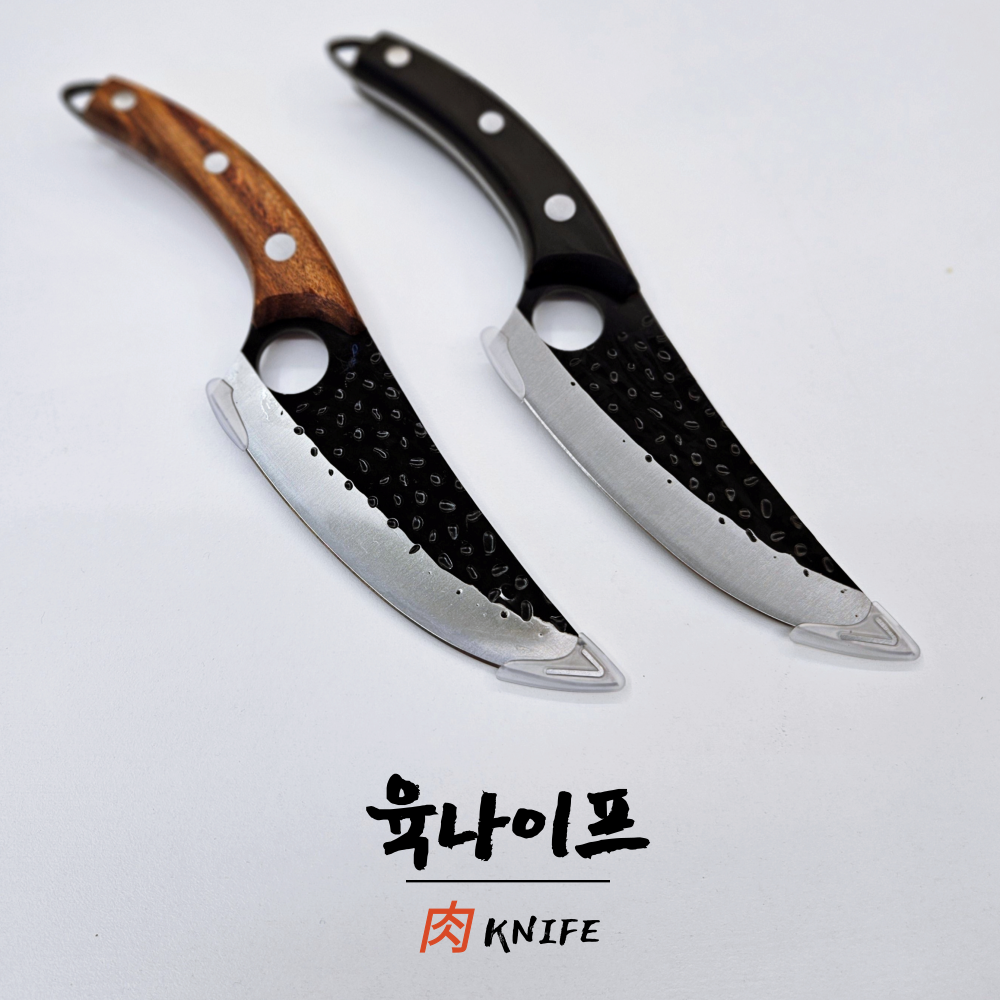 자칸 육나이프 클래식 캠핑 정육 고기 뼈칼 - 상품 이미지