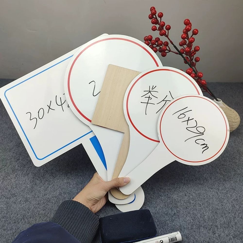 점수 보드 스코어보드 작은 건조 지울 응답 화이트보드 A. 화이트 커스텀 사이즈 시작 가격 - 상세 이미지 3