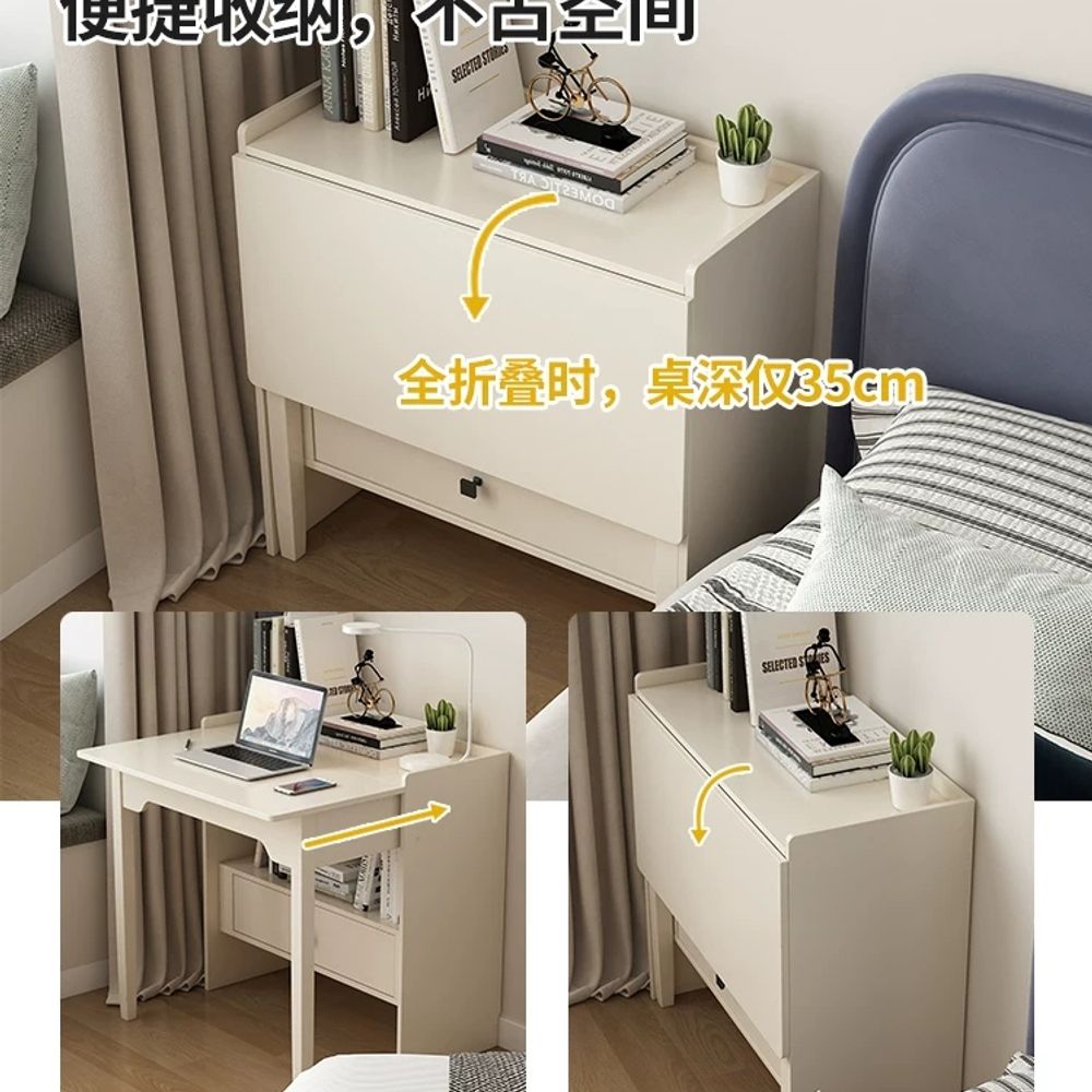 파셀몰 듀얼 폴딩 책상 접이식 데스크 학생용 컴퓨터 가정 A. ATT Desk01자체설치 - 상세 이미지 2